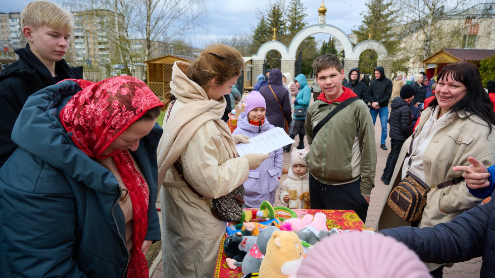 В Обнинске прошёл Пасхальный фестиваль «Пасха Христова – радость всему миру!»