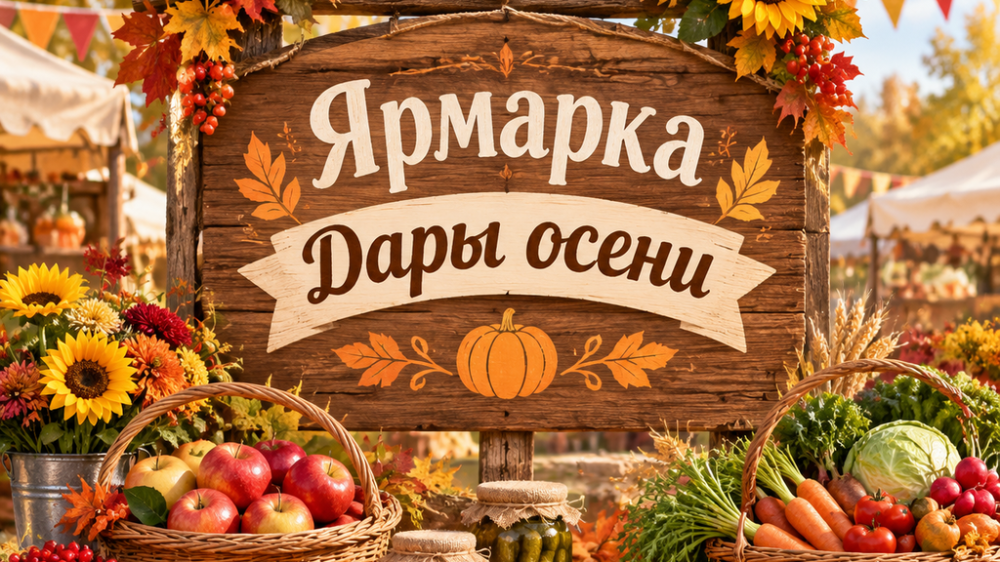 Приглашаем на ярмарку «Дары осени»!